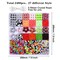 2480pcs Sports Ball Polymer Clay Beads Charms for Friendship Bracelets Making Kit Cute Fun Beads DIY Arts Crafts Birthday Gifts for Kids Girls Baseball Basketball Soccer Rugby Volleyball Football Bead